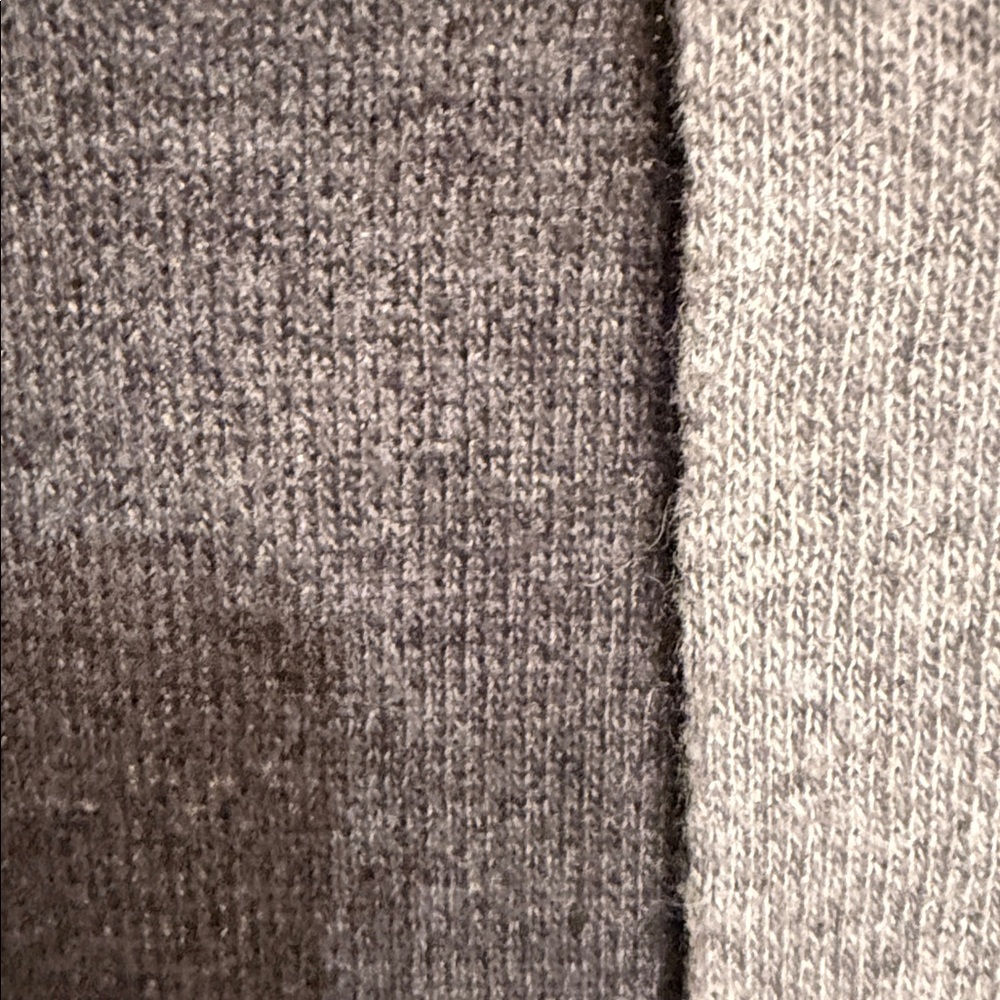Soft Surroundings Wool Blend Long Cardigan Open Front Gray L - Picture 6 of 6